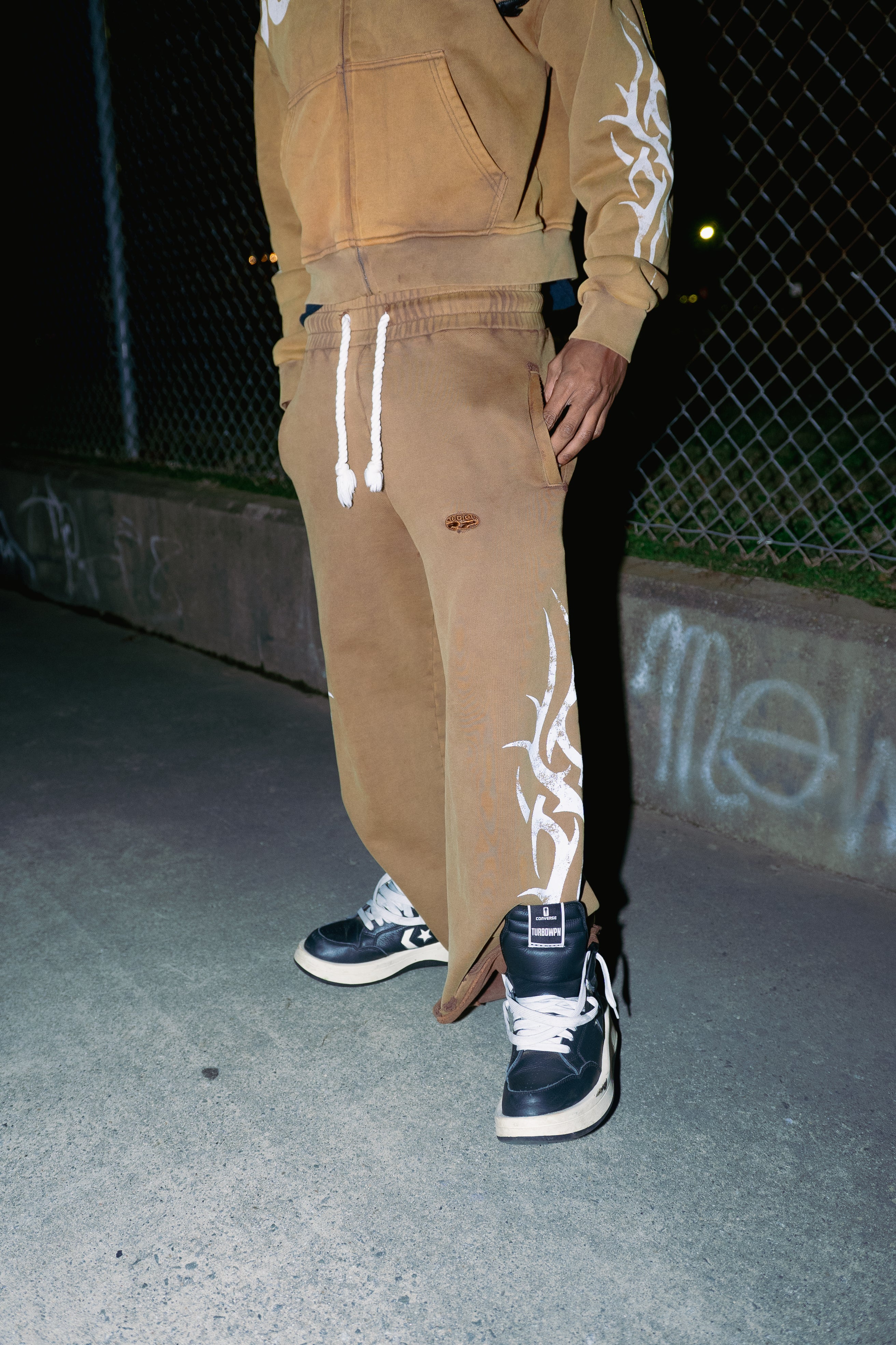 Society 22 "Perfect Timing" Sweatpants Brown